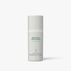 Bioclear Face Lotion bottle by Marini Skinsolutions on a white background