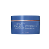 Blue jar of Renee Rouleau Rapid Response Detox Masque on a white background