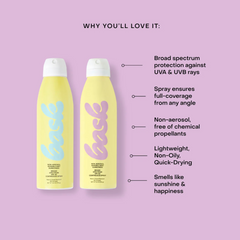 Bask Sunscreen SPF 50 Non-Aerosol Spray | Free Shipping