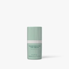 green bottle of eye cream